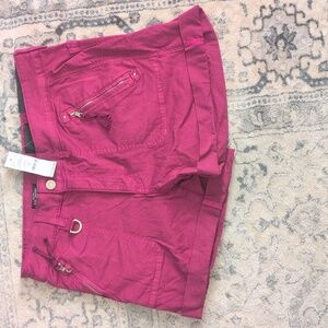 WHBM Pret-a-play 10 Utility Shorts